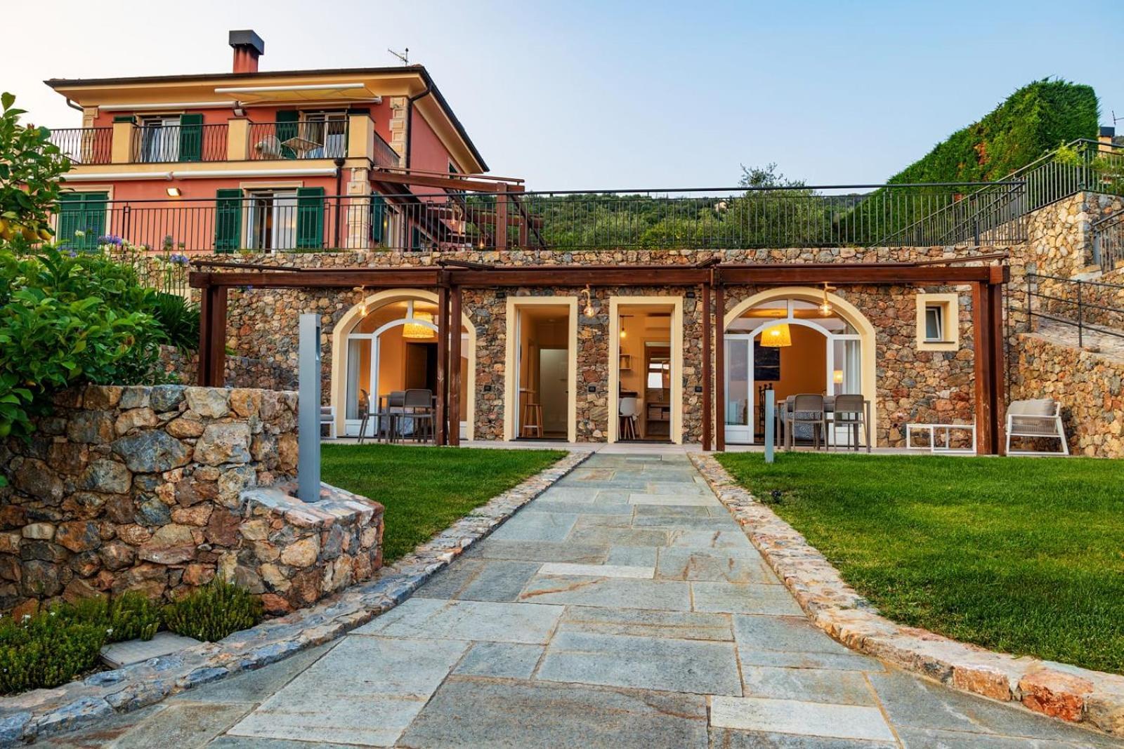 Mirto Blu Panzió Borgio Verezzi Kültér fotó